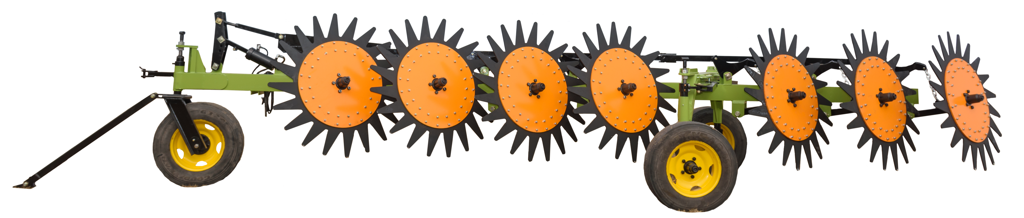 Rastrillo hilerador de palos de 7 estrellas