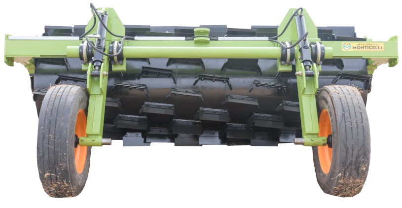 Rolo aireador de pasturas